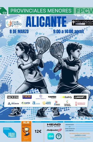PROVINCIAL DE MENORES CLUB DE CAMPO ALICANTE
